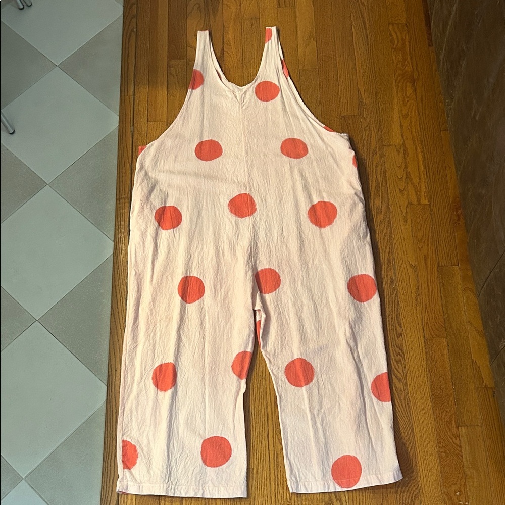 STATE pink polka dot jumper